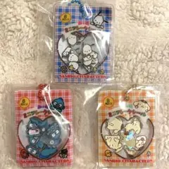 サンリオキャラクターズ シャカシャカフレークシール風チャーム 3コセット