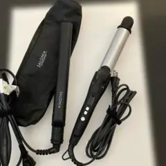 SALONIA ヘアアイロン 収納ケース付き