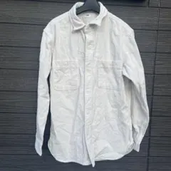ユニクロ　コーデュロイ　長袖シャツ