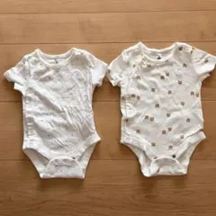 GAP baby 半袖ロンパース 50cm くま柄　ドット柄　セット