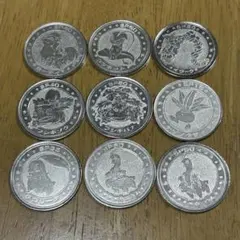 ポケモン バトル メタルコイン 9枚セット