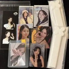 NiziU アヤカ　会場限定トレカ　うちわグリップ　中華ヨントン