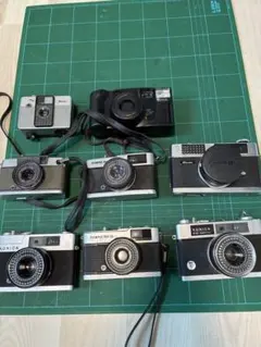 ジャンク】ビンテージフィルムカメラ 7台まとめ - メルカリ