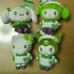 サンリオ マスコットポーチ 抹茶 クロミ　シナモンロール　キティ　マイメロディ