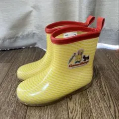 おさるのジョージ 長靴 16cm 黄色