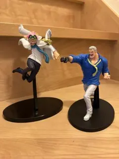 ワンピース　フィギュア　ガープ　コビー　２個セット
