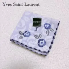 【Yves Saint Laurent イヴ・サンローラン】ハンカチ タオル生地