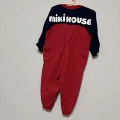 ミキハウス ビッグロゴ ロンパース