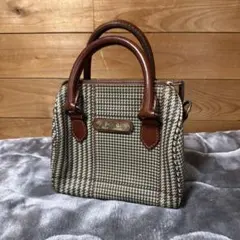 Polo Ralph Lauren チェック柄 千鳥柄 ミニボストン