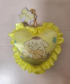 ポムポムプリン ハートクッションマスコット ガチャガチャ