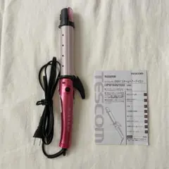 TESCOM マイナスイオン 2WAY スチームヘアーアイロン