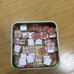 ピンクガラスタイル