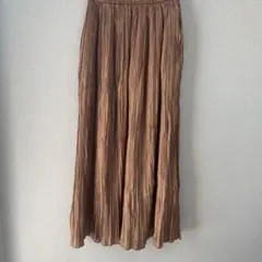 ランダ　ロングプリーツスカート　美品