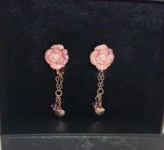 値下げ☆美品☆ANNA SUI　イヤリング　ピンク