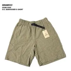 GRAMICCI 旧ロゴ 復刻 シアサッカー ショートパンツ 未使用 タグ付 S