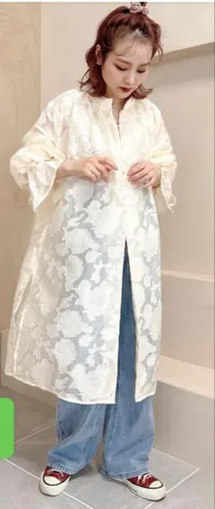 チャオパニックティピー India2WAYレース刺繍スカラップレイヤード