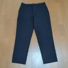 ネイビー パンツ ジッパー付き