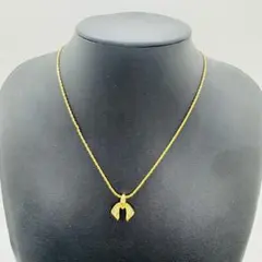 ✨Dior✨ディオール✨CD✨ラインストーン✨ゴールド✨リボン✨ネックレス✨