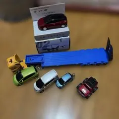 値下げ 묶음 판매 キャリアカー ＆ ミニカーセット 日産リーフ工場見学記念有り