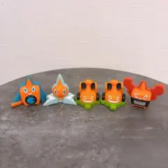 ポケモンキッズ① ロトム　5体セット　指人形　ソフビ
