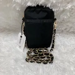 《新品》レスポートサック CHAIN MINI PHONE CRSBDY 黒