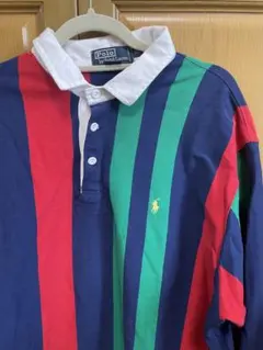 ポロラルフローレンラガーシャツ  長袖 XL