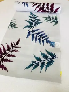 竺仙 綿 花柄 水色系 シミあり - メルカリ