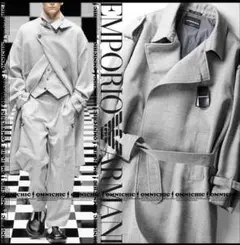 こ*く様 EMPORIO ARMANI アルマーニ ウールコートトレンチコートコ 2026年最新】EMPORIO ARMANI メンズ トレンチコートの人気アイテム