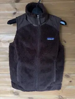 patagonia フリースベスト Sサイズ ブラウン