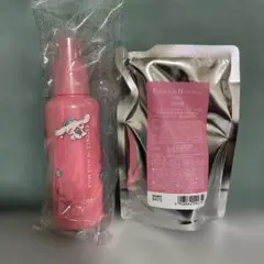 オルビスエッセンスイン　ヘアミルクシナモロールボトル＋詰め替え用の2点セット