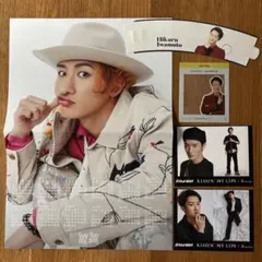 【公式カレンダー&データシートセット】岩本照④ Snow Man