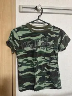 Von Dutch Tシャツ 迷彩柄 キラキラ ラインストーンのサムネイル