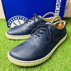 【極美品】BIRKENSTOCK ビルケン レザースニーカー 厚底 26のサムネイル