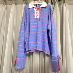 eyeye ストライプ シャツ