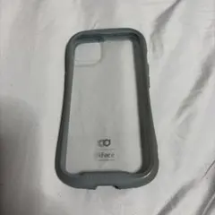 iFace iPhone用グレーソフトケース