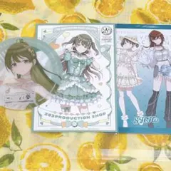 シャイニーカラーズ グリッター缶バッジvol.4 緋田美琴 七草にちか
