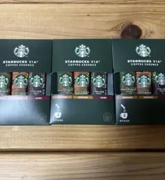Starbucks VIA コーヒーエッセンス アソートセット 3本入✖️3のサムネイル