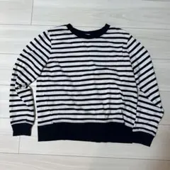 LEPSIM LOWRYS FARM ボーダー スウェット Lサイズのサムネイル