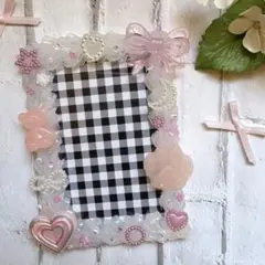 ホイップデコ 硬質トレカケース ホワイト ピンク