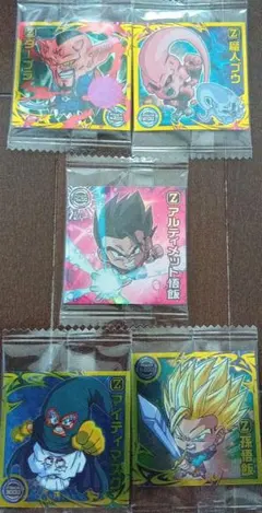 【新品】「ドラゴンボール　超戦士シールウエハース超新たなる旅立ち」☆魔人ブウ編☆