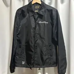 美品★ブラックフレイム ナイロン コーチジャケット 15.5