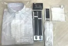 新郎ブライダルシャツ小物セット6点