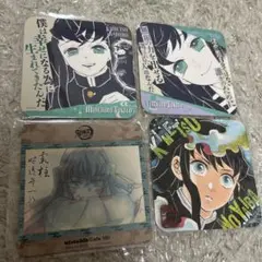 鬼滅の刃　時透無一郎　コースター4種