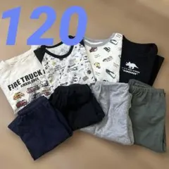 パジャマ　長袖　半袖　男の子　120 西松屋　夏　春　秋のサムネイル