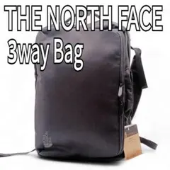 【未使用】ノースフェイス 3WAY バッグパック リュック 黒 NM82216