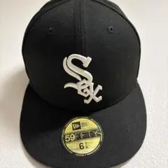 New Era 59FIFTY ブラックキャップ 6 7/8