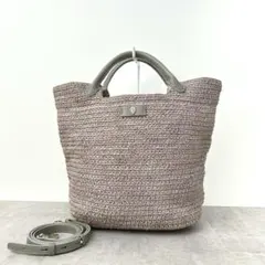 極美品・正規品✨】ヘレンカミンスキー ラフィア トートバッグ CassiaS