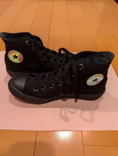 コンバース オールスター ハイカット 23.0㎝ 黒 スニーカー 運動靴