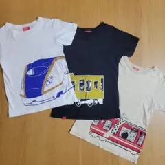 OJICO オジコ Tシャツ 8A 3枚セット 新幹線 電車