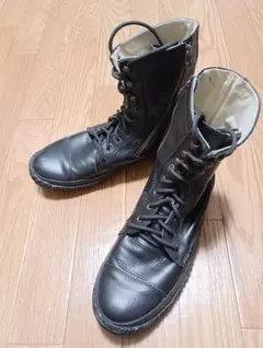 シヴァ スパイラルジッパーレザーブーツ - メルカリ